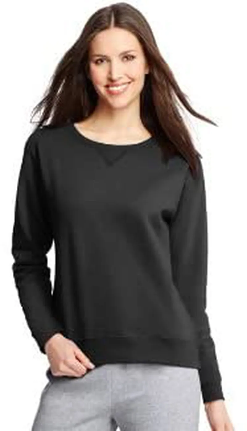 Hanes Women's EcoSmart Crewneck Sweatshirt