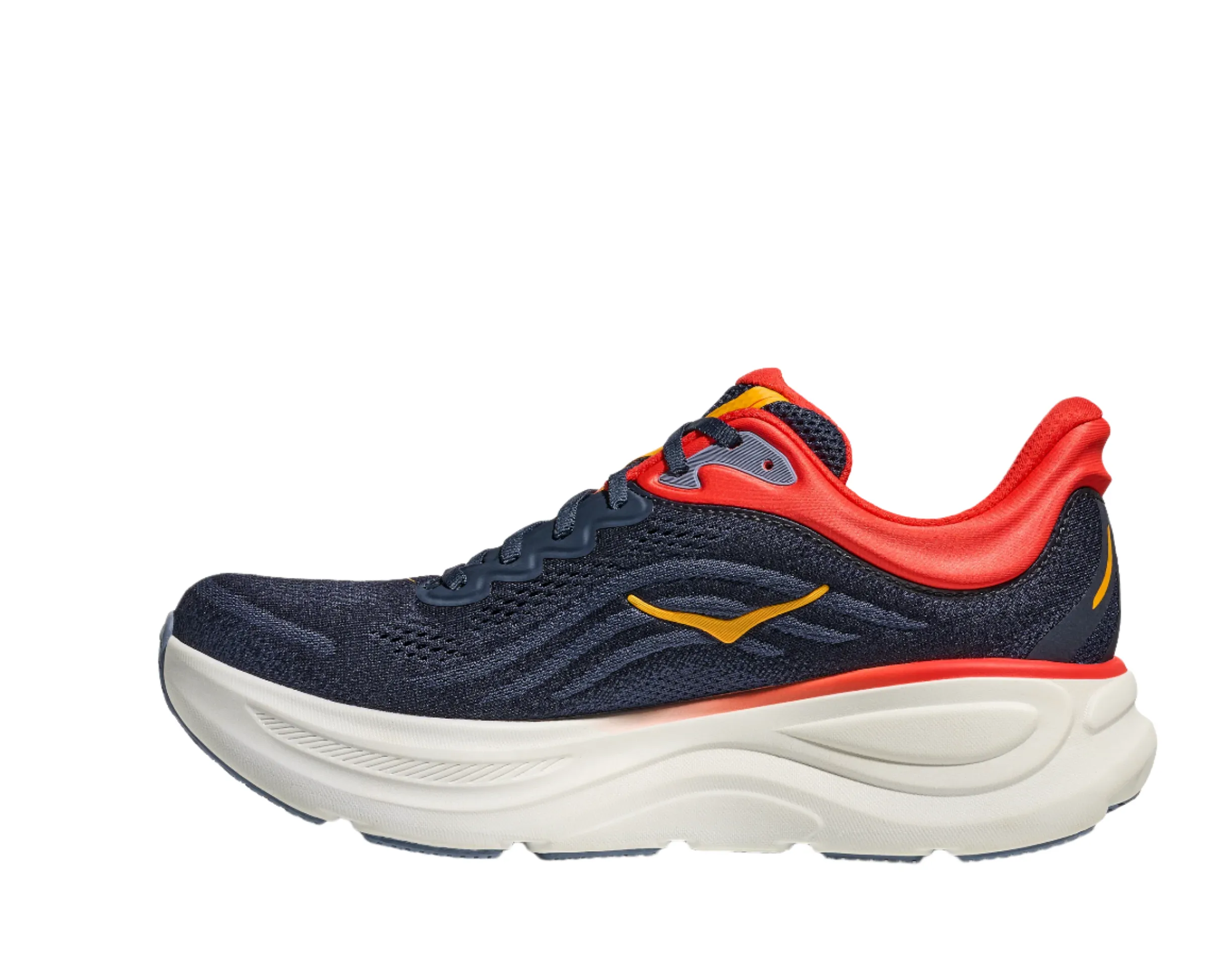 HOKA Men's Bondi 9 Ultra Cushioned Running Shoe - Varsity Navy/Nautical Blue