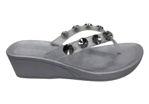 Holster Neptune Wedge Womens Comfortable Fashion Thongs Sandals