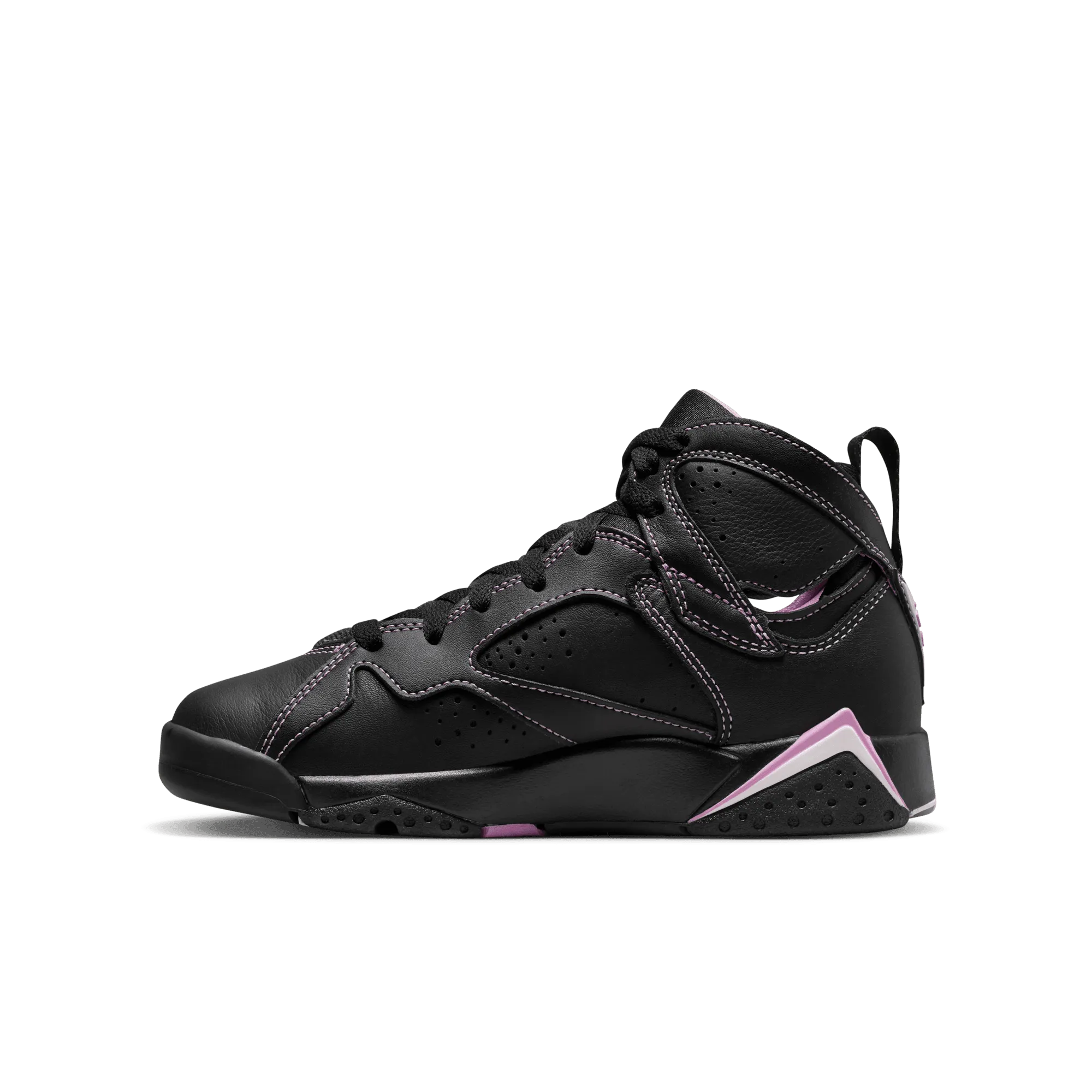 Jordan - Girl - PS Air Jordan Retro 7 - Black/Barely Grape/Rush Fucshia