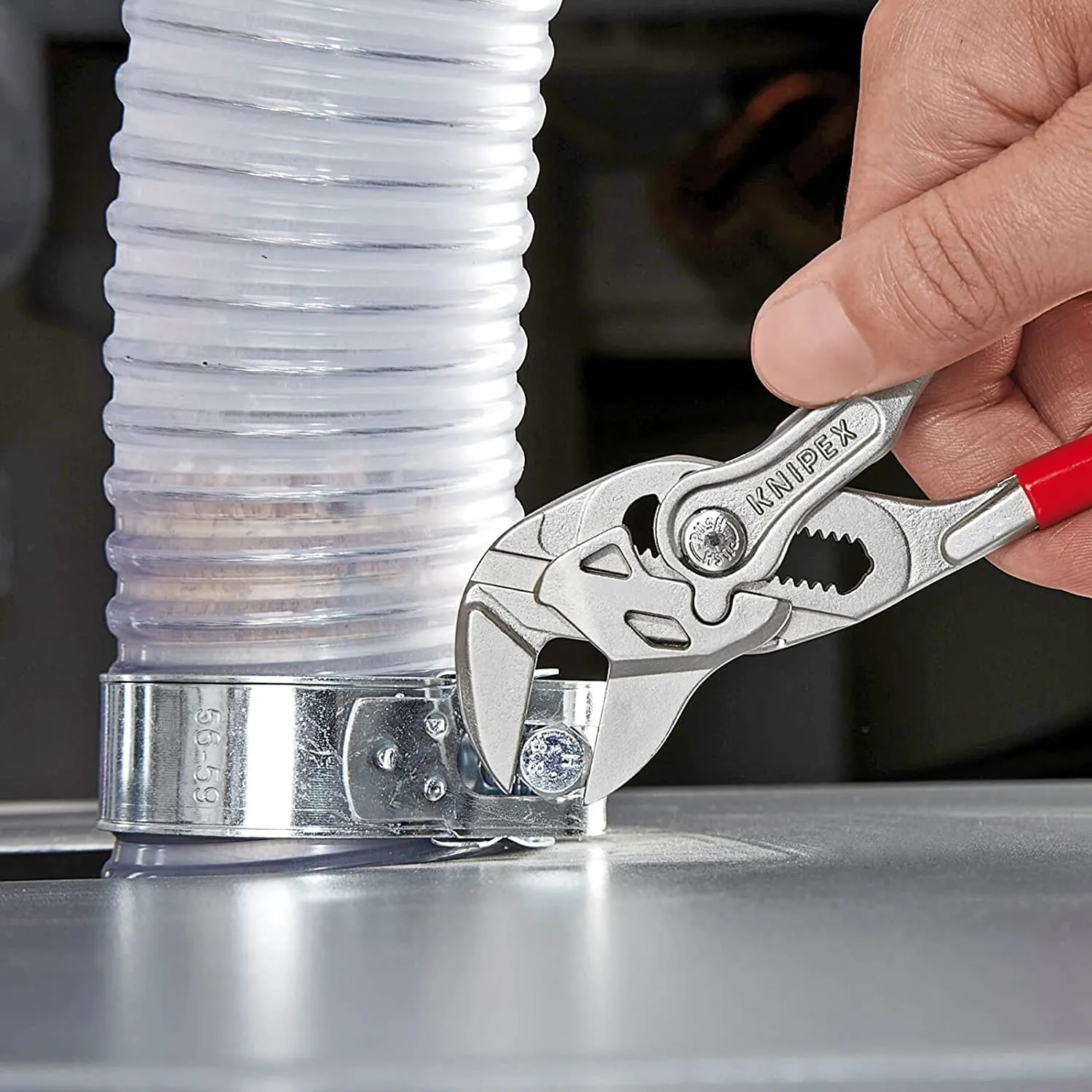 Knipex 86 03 150 6" Pliers Wrench, Chrome