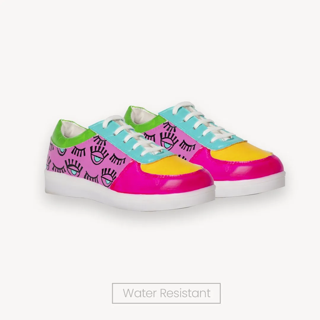 Light Me Up Sneakers - Ankle (Evil Eye Edition)