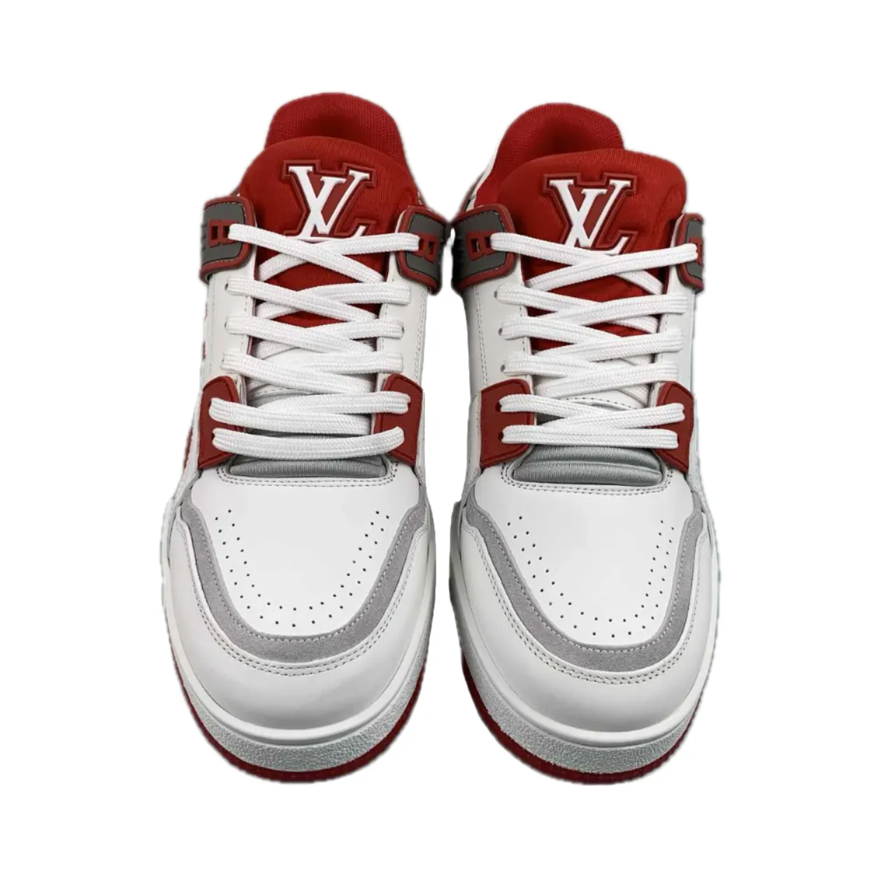 Louis Vuitton Trainer Red White Sneaker