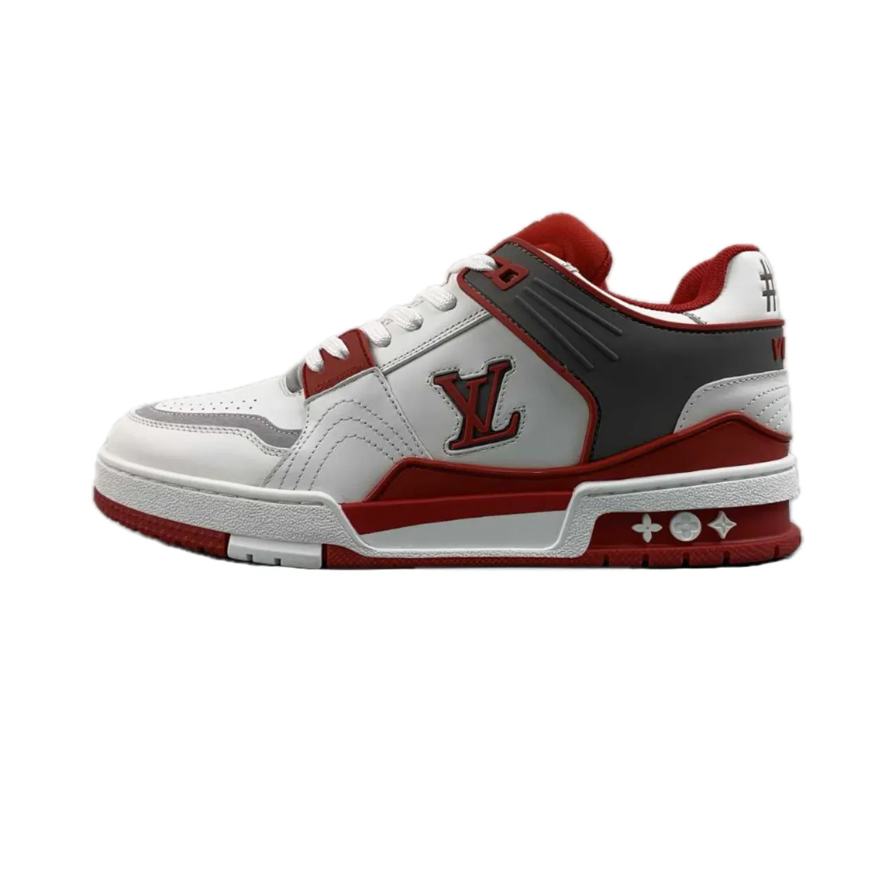 Louis Vuitton Trainer Red White Sneaker