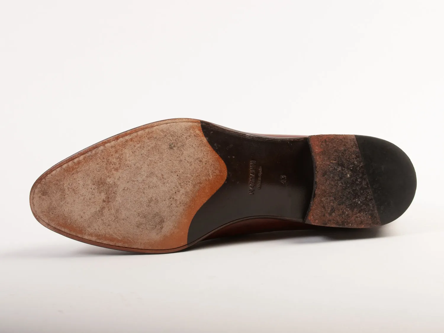 Magnanni Brown Penny Loafers