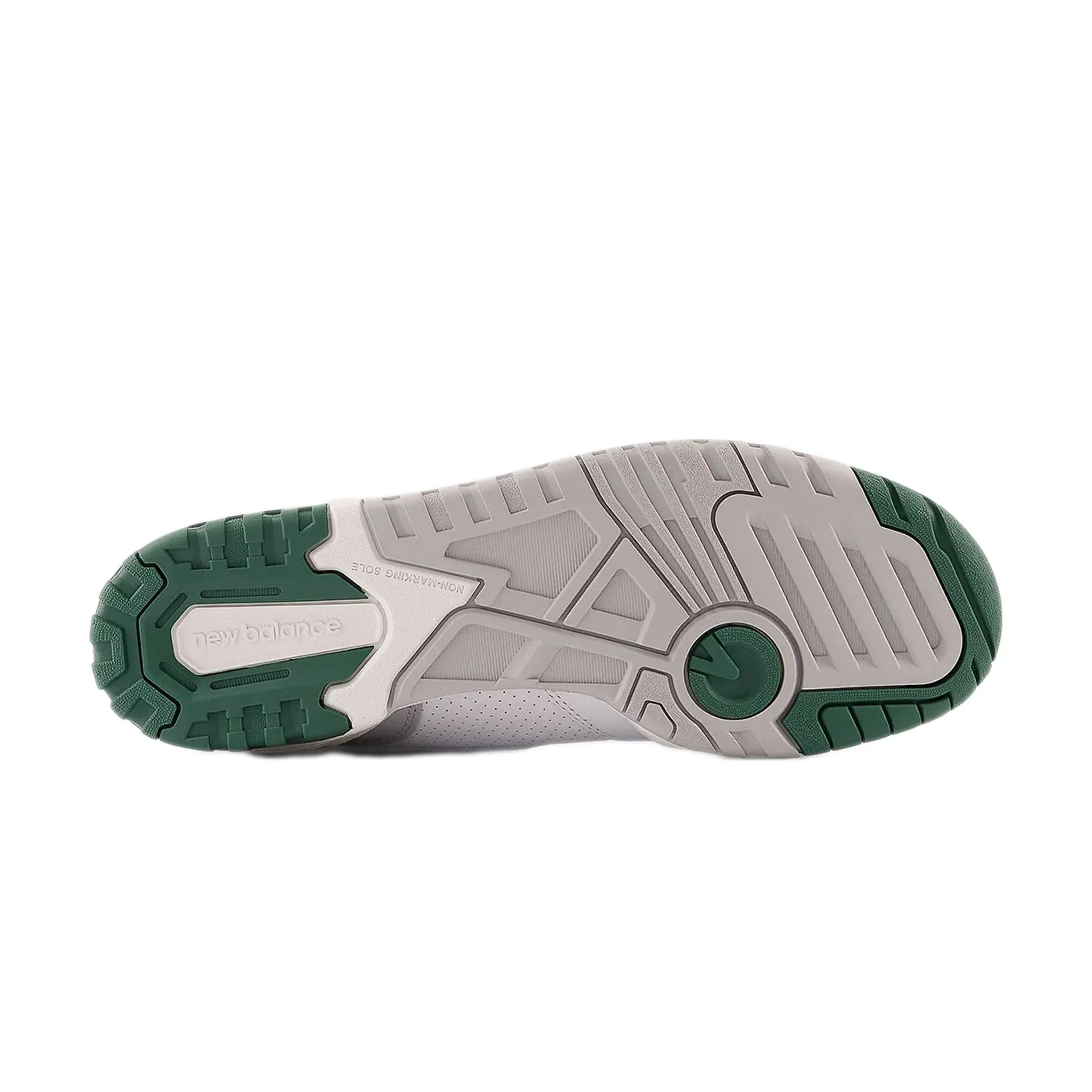 New Balance 550 White Nightwatch Green
