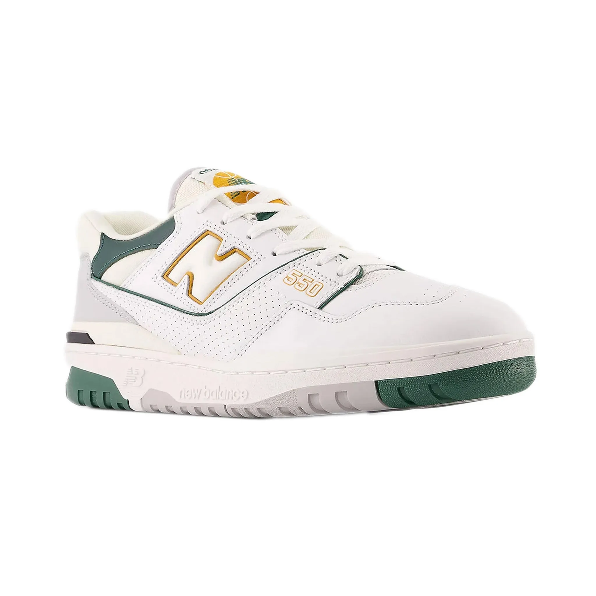 New Balance 550 White Nightwatch Green