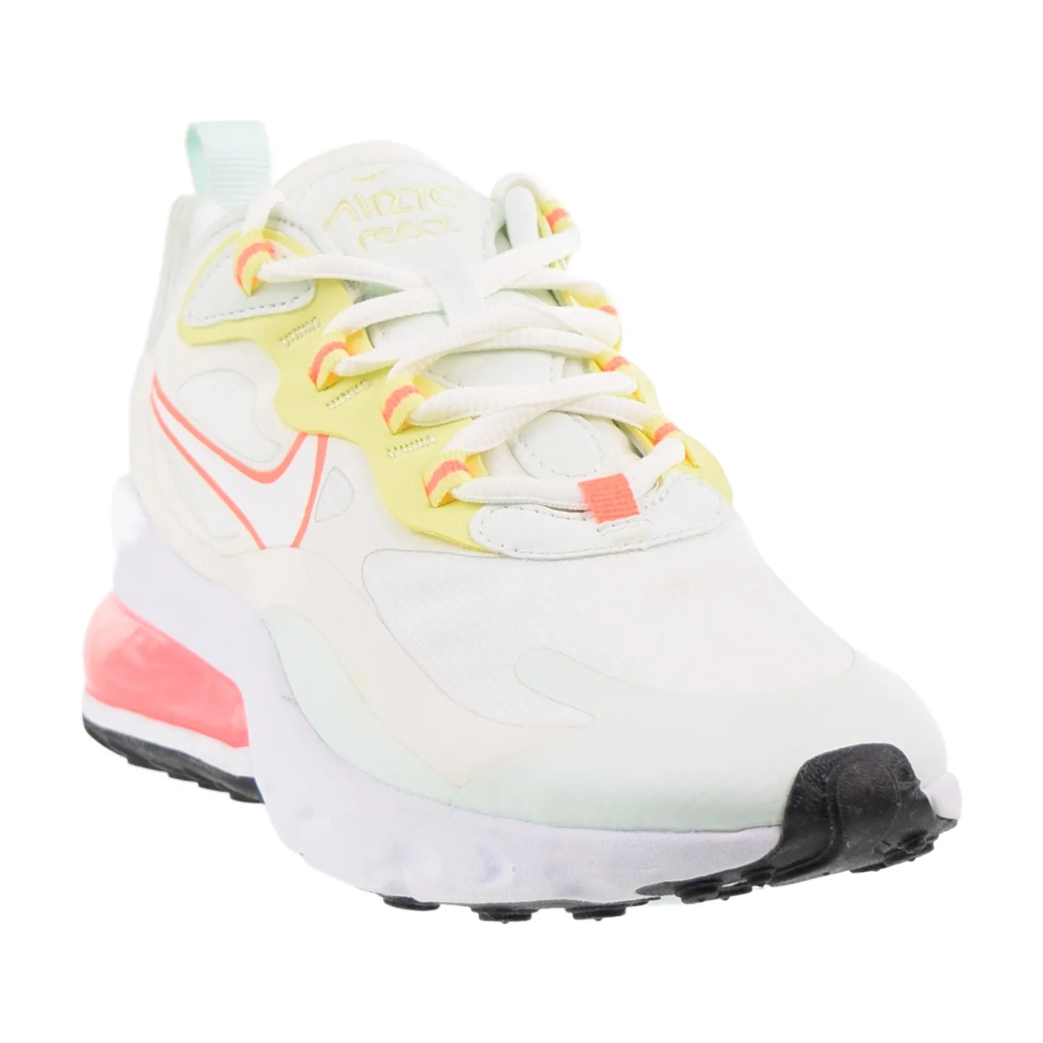 Nike Air Max 270 React Women's Shoes Pale Ivory-Barely Green