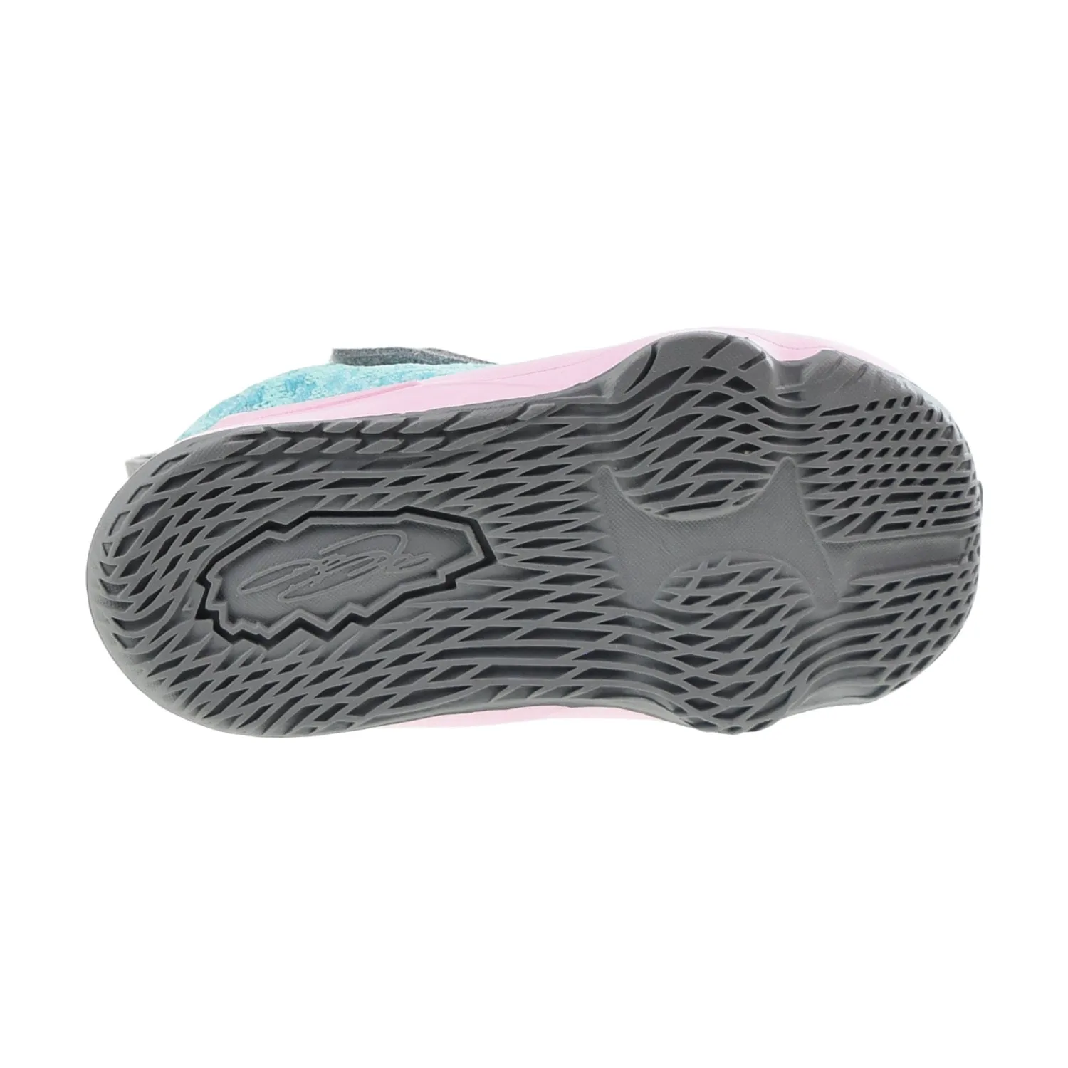 Nike LeBron XVII TDV ‘South Beach’ Toddlers Shoes Light Aqua-Grey