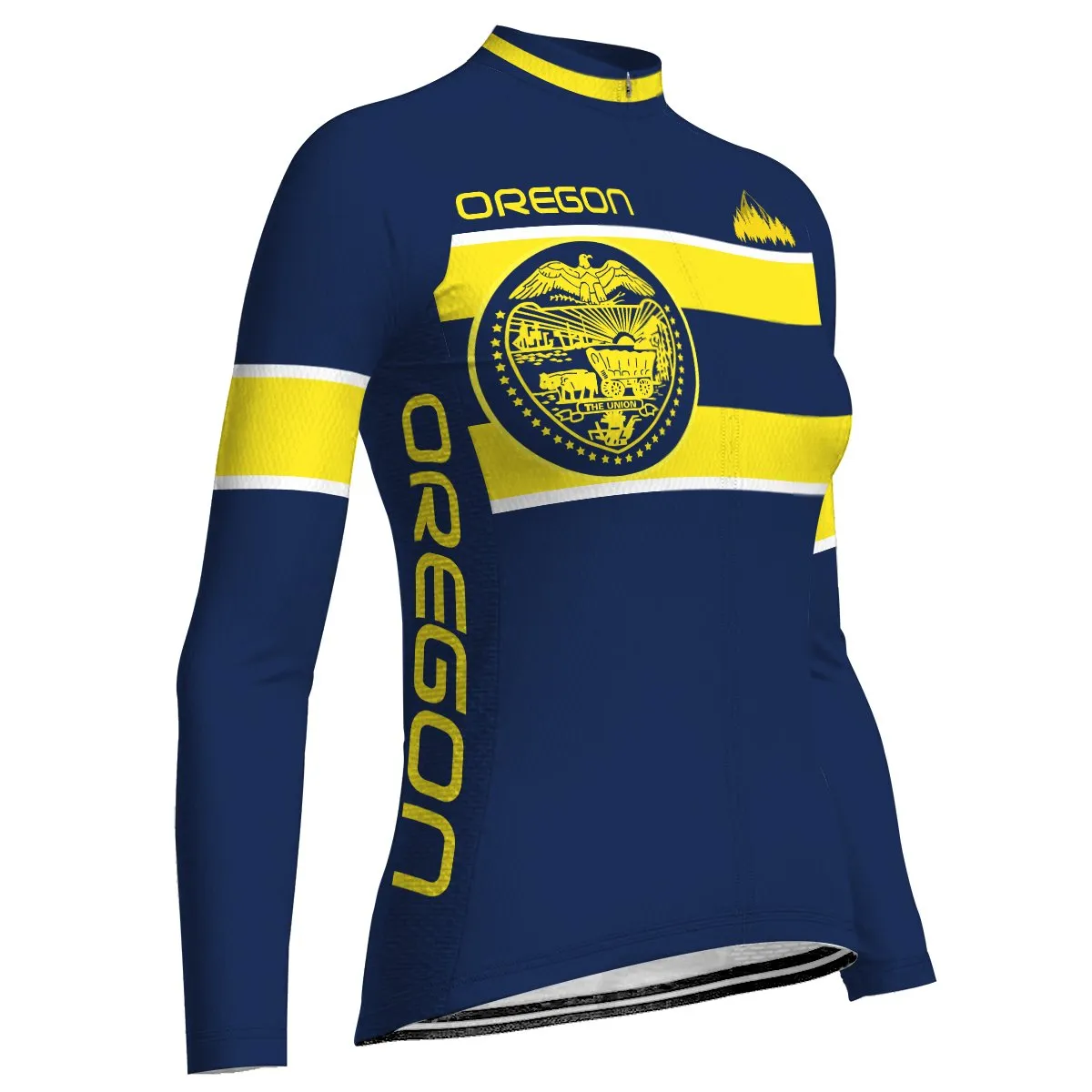 Oregon Long Sleeve Cycling Jersey for Women
