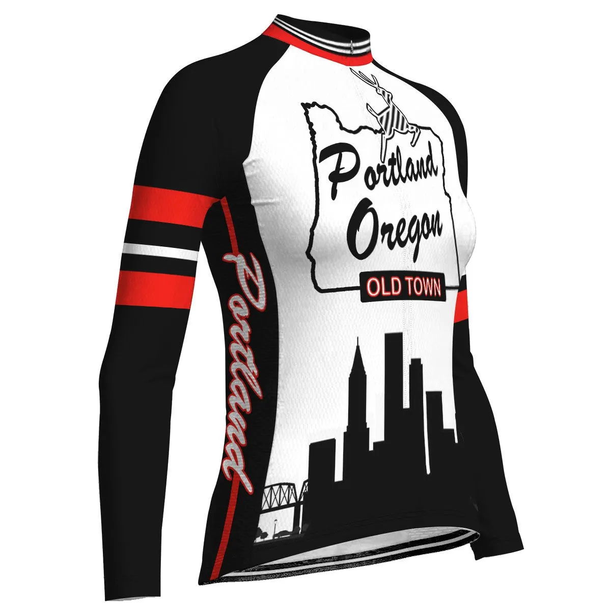 Oregon Long Sleeve Cycling Jersey for Women