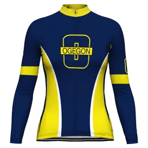 Oregon Long Sleeve Cycling Jersey for Women