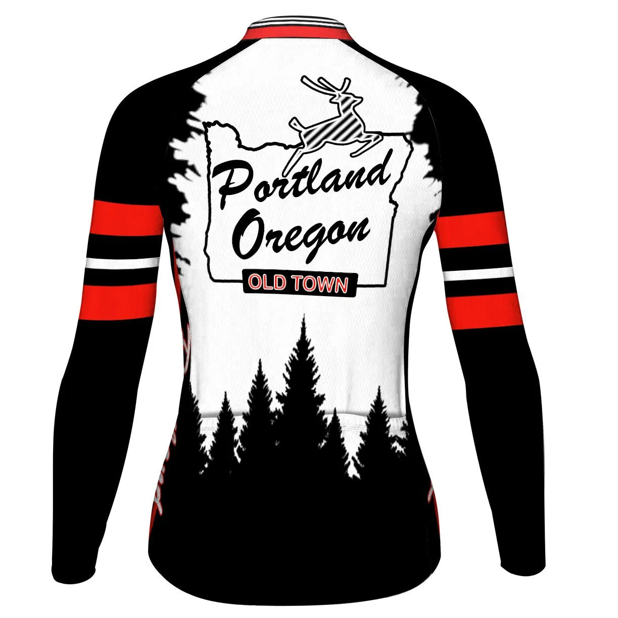 Oregon Long Sleeve Cycling Jersey for Women
