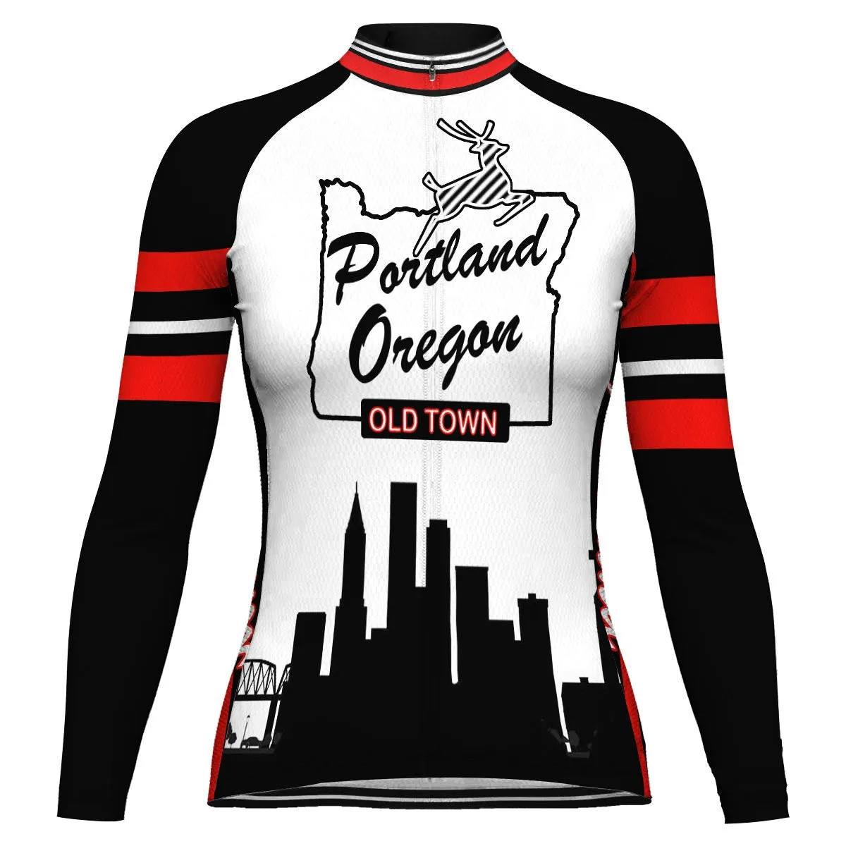 Oregon Long Sleeve Cycling Jersey for Women