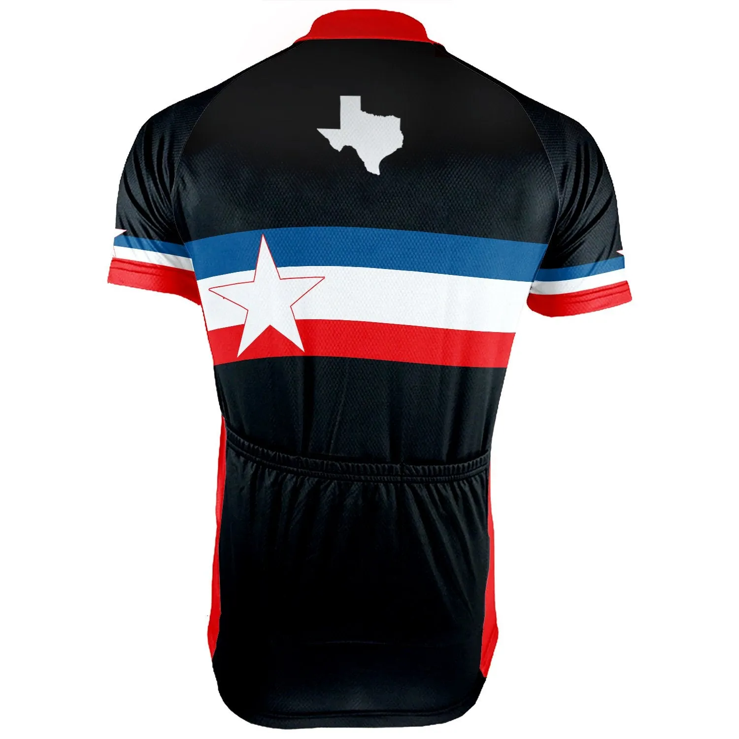 Personalized Texas Short Sleeve Cycling Jersey for Men