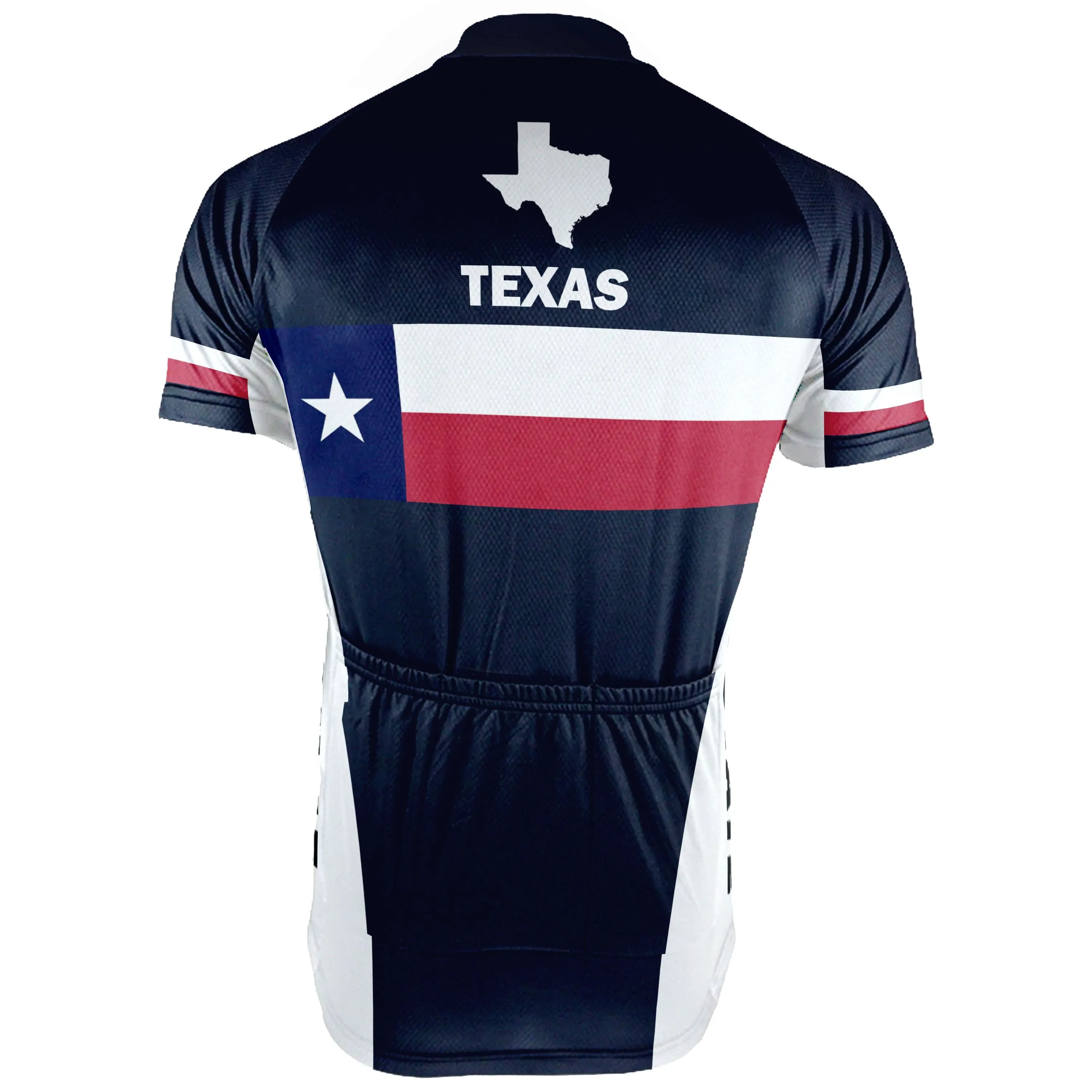Personalized Texas Short Sleeve Cycling Jersey for Men