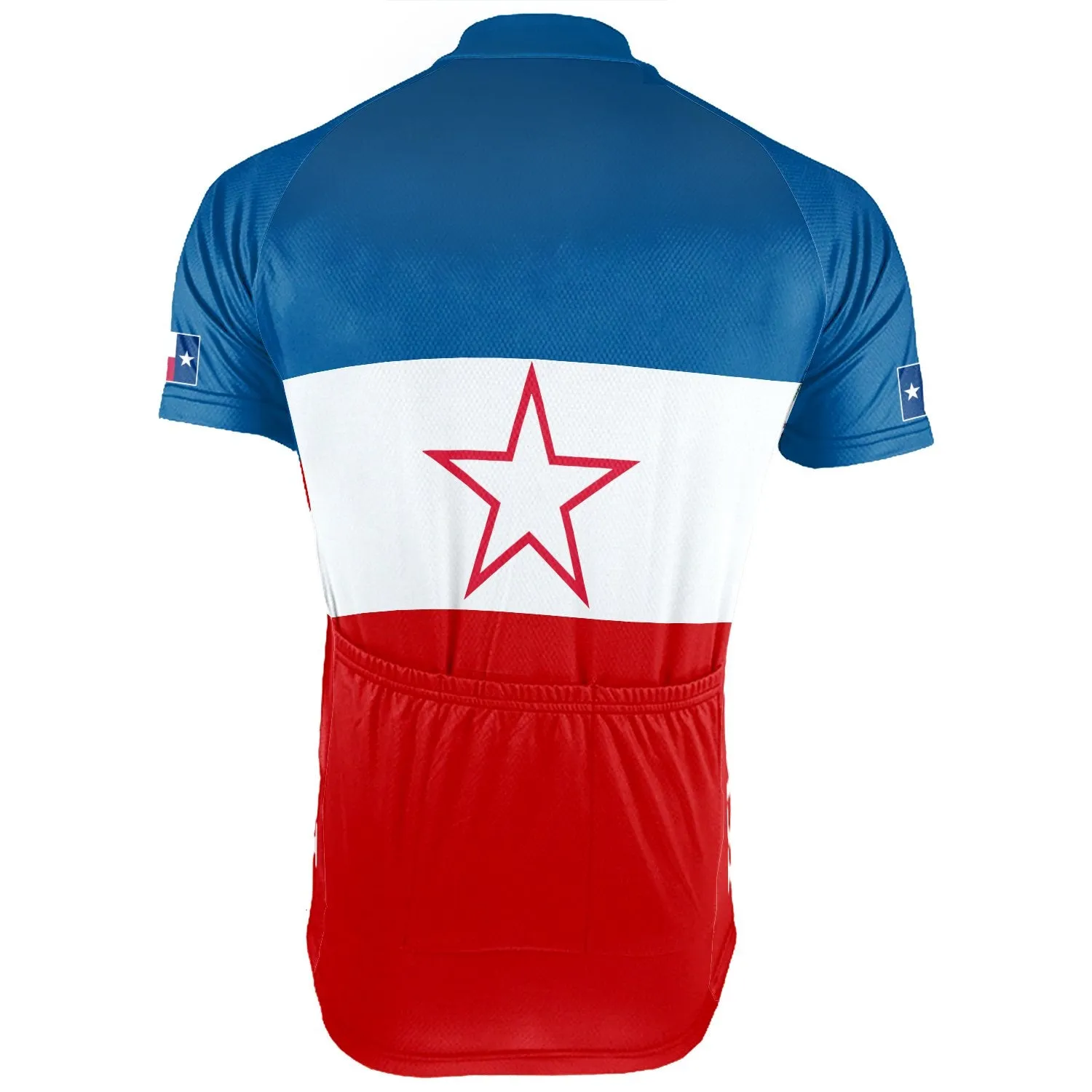 Personalized Texas Short Sleeve Cycling Jersey for Men