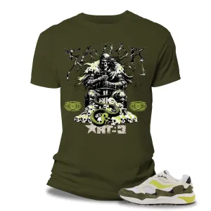 Risq Takers Savior Tee Olive Combo