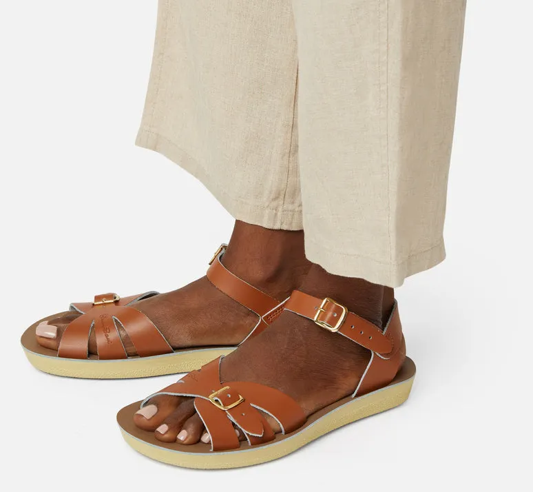 Salt-Water Sandals Boardwalk Tan - adult