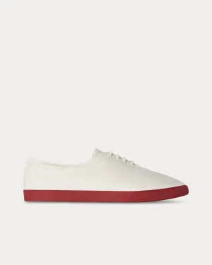 Sam Canvas White / Rubino Low Top Sneakers