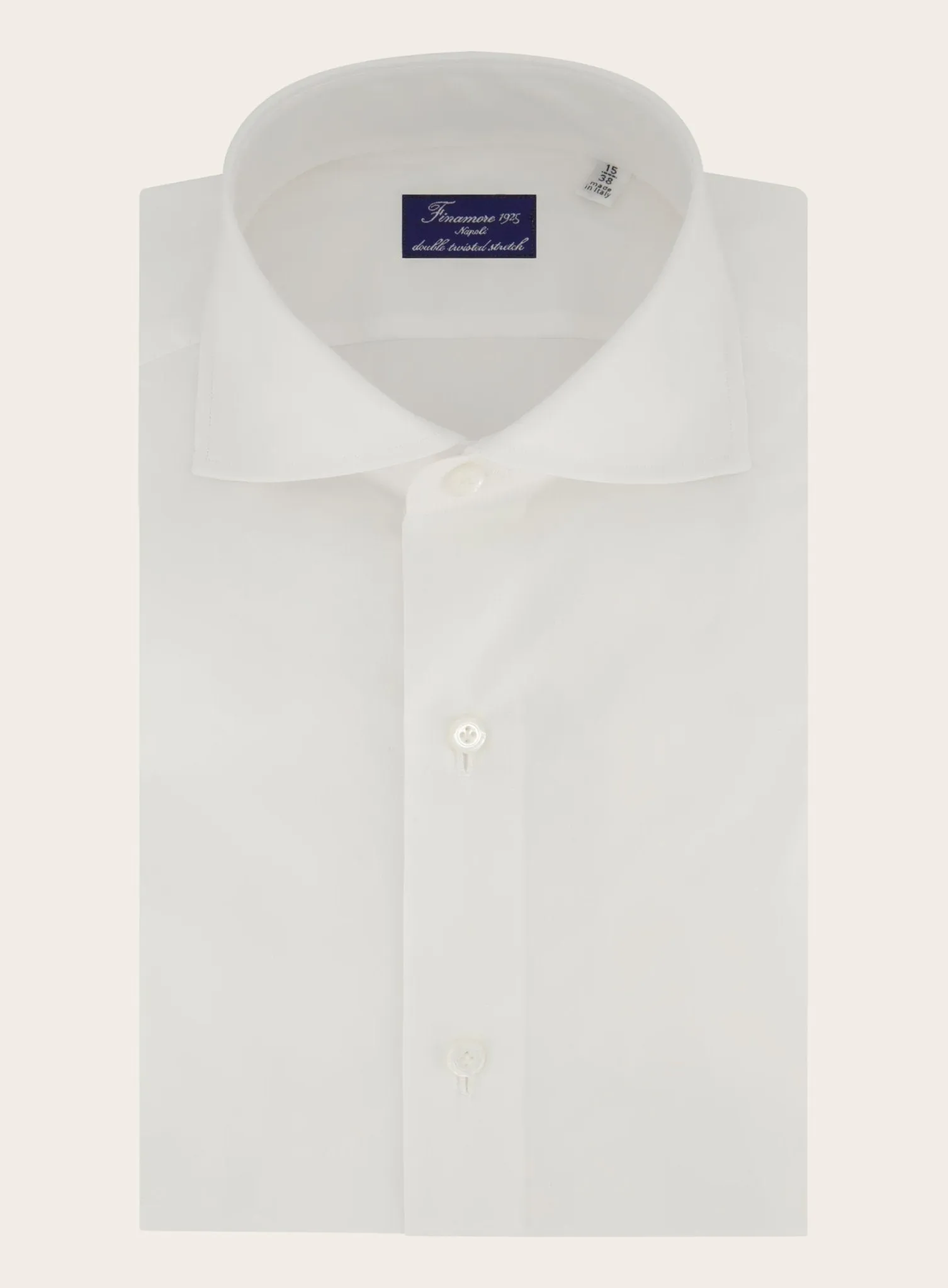 Shirt van katoen en elastaan