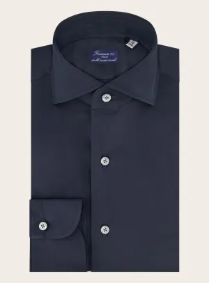 Shirt van katoen en elastaan