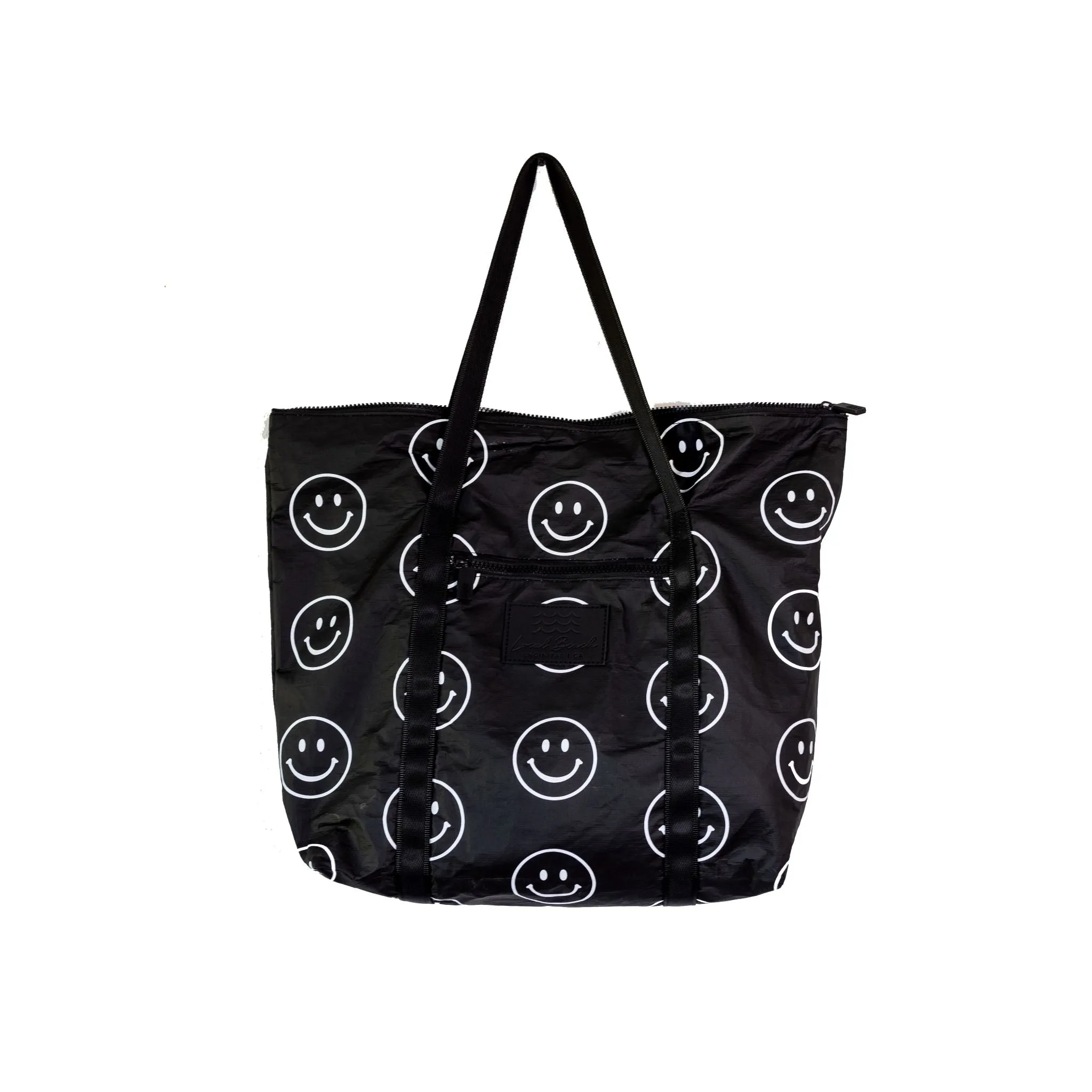 Smiley Water Resistant Tyvek Shoulder Tote