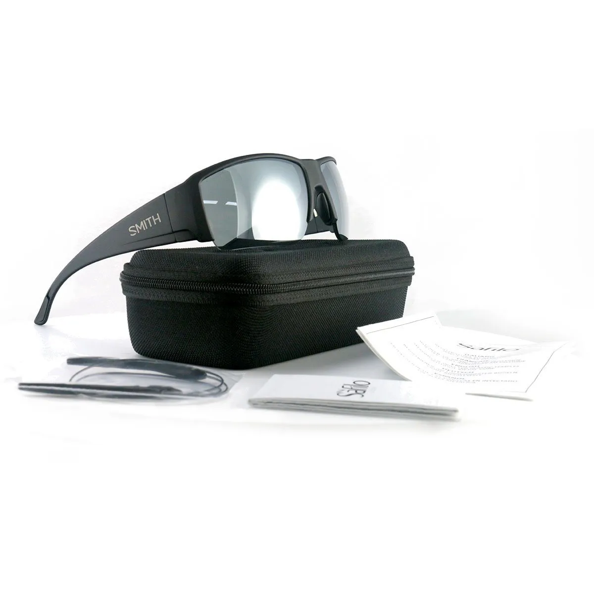 Smith Men's Sunglasses Captains Choice Polarized Matte Black Polarized DL5 RT