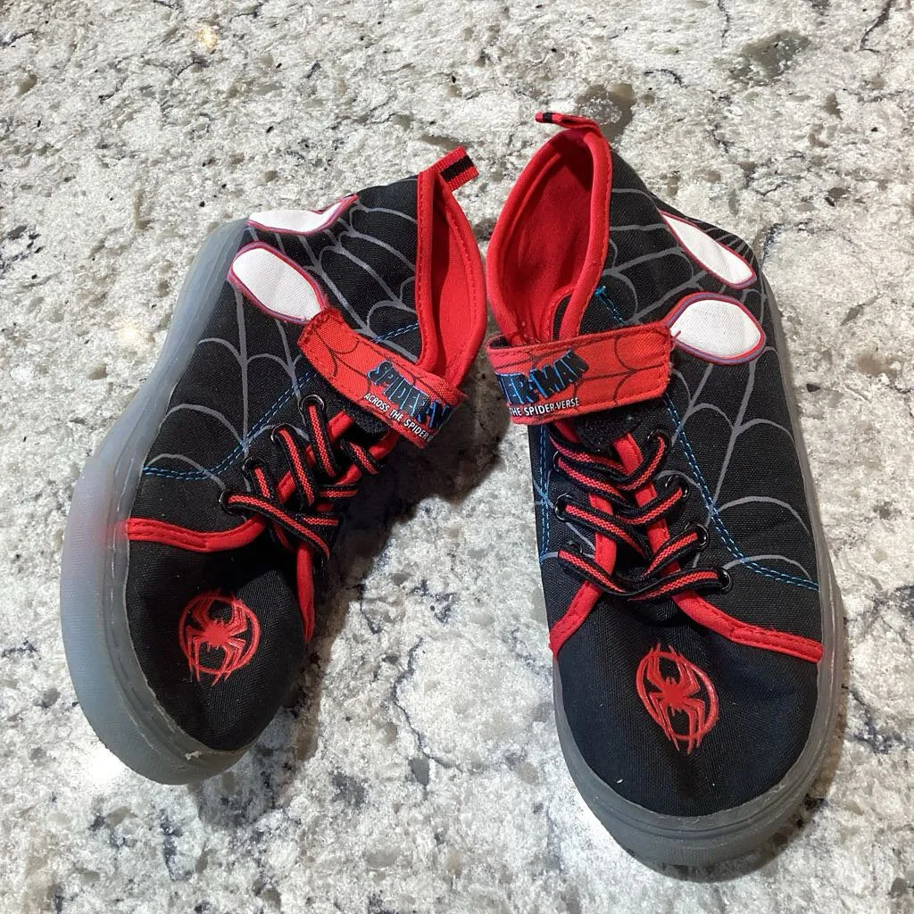 Spiderman DWW Shoes 12C Black