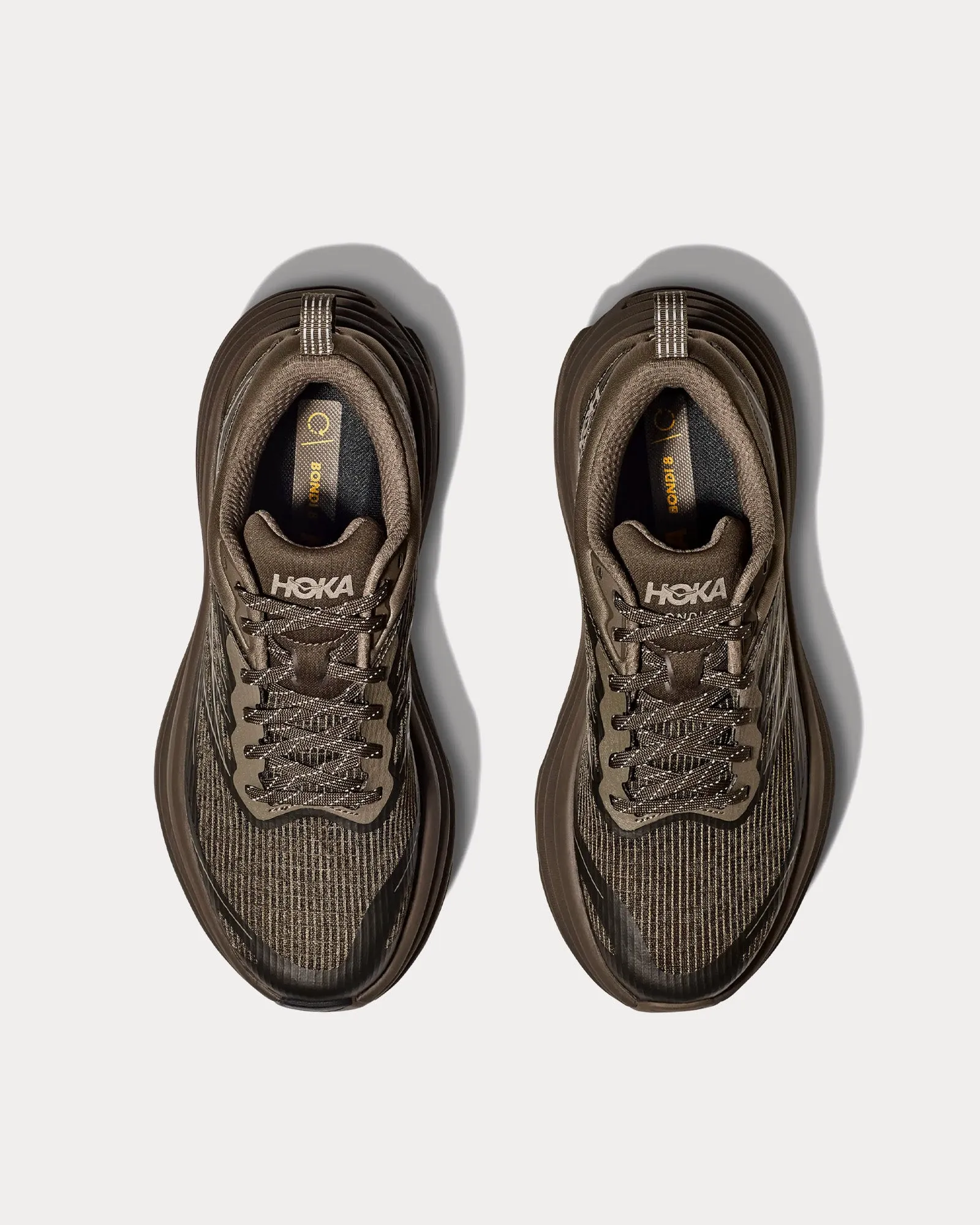 Stealth/Tech Bondi 8 Caged Deep Umber / Black Running Shoes