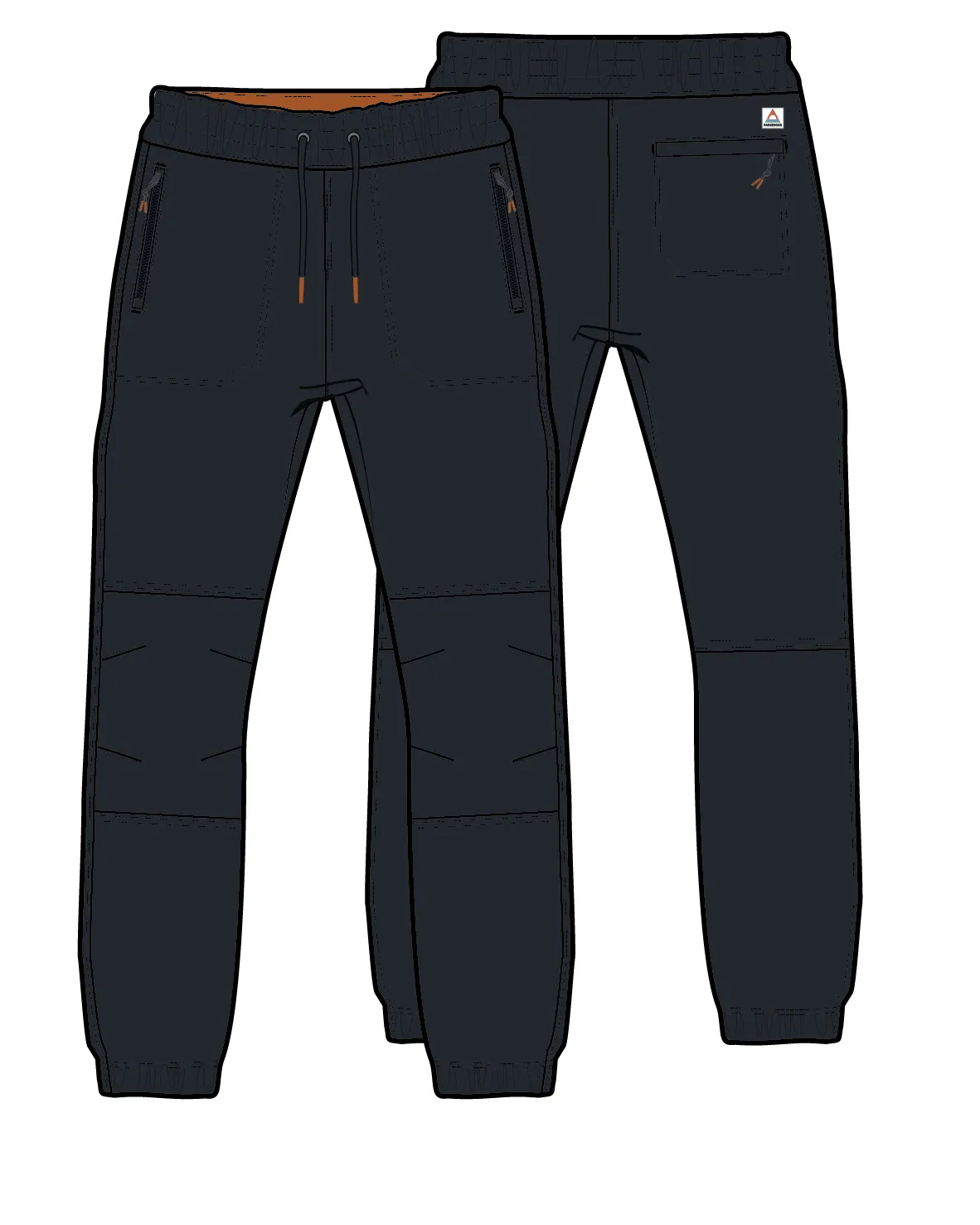 Stride Recycled Active Trail Jogger - Black