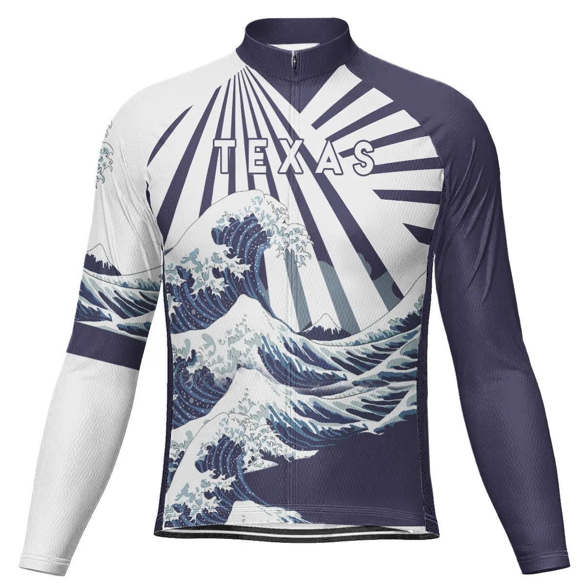 Texas Long Sleeve Cycling Jersey for Men