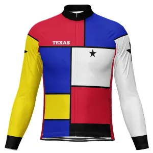Texas Long Sleeve Cycling Jersey for Men