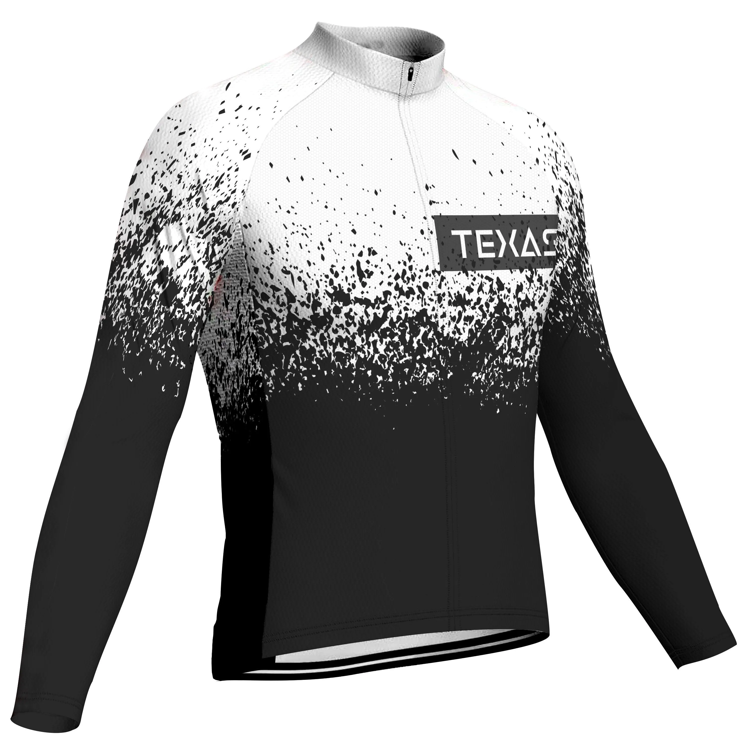 Texas Long Sleeve Cycling Jersey for Men