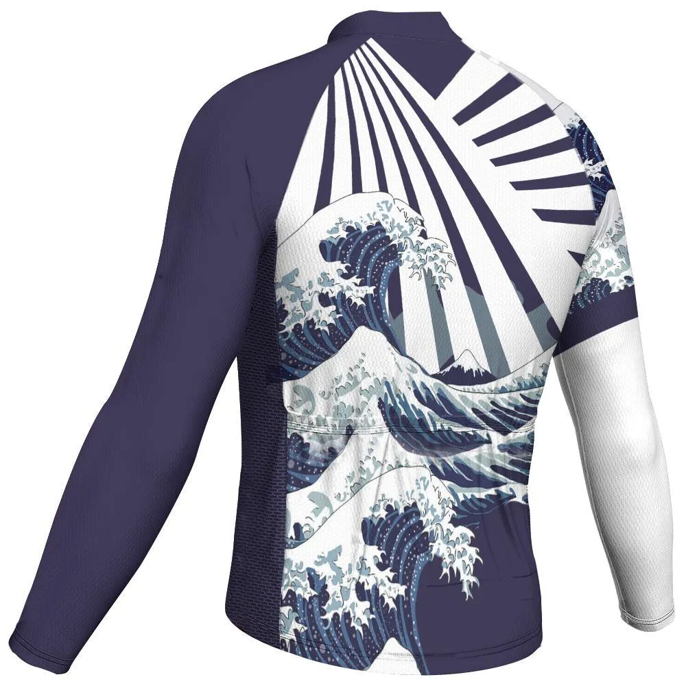 Texas Long Sleeve Cycling Jersey for Men