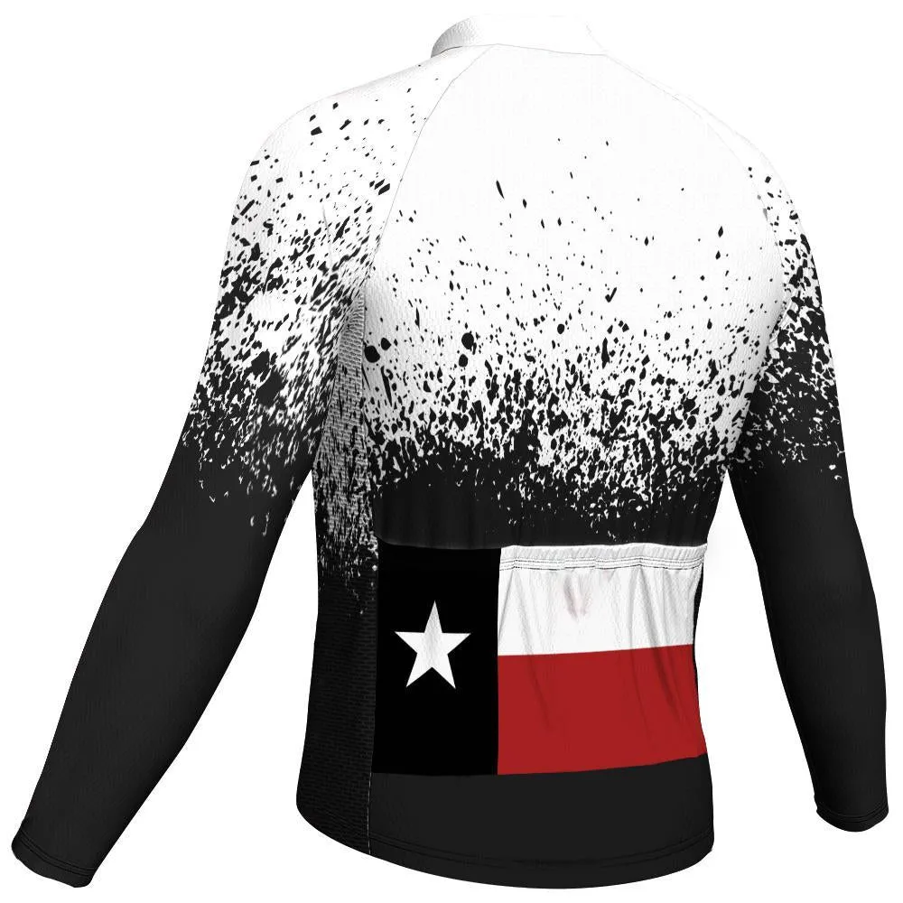 Texas Long Sleeve Cycling Jersey for Men