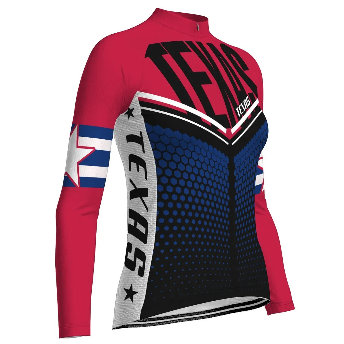 Texas Long Sleeve Cycling Jersey for Women
