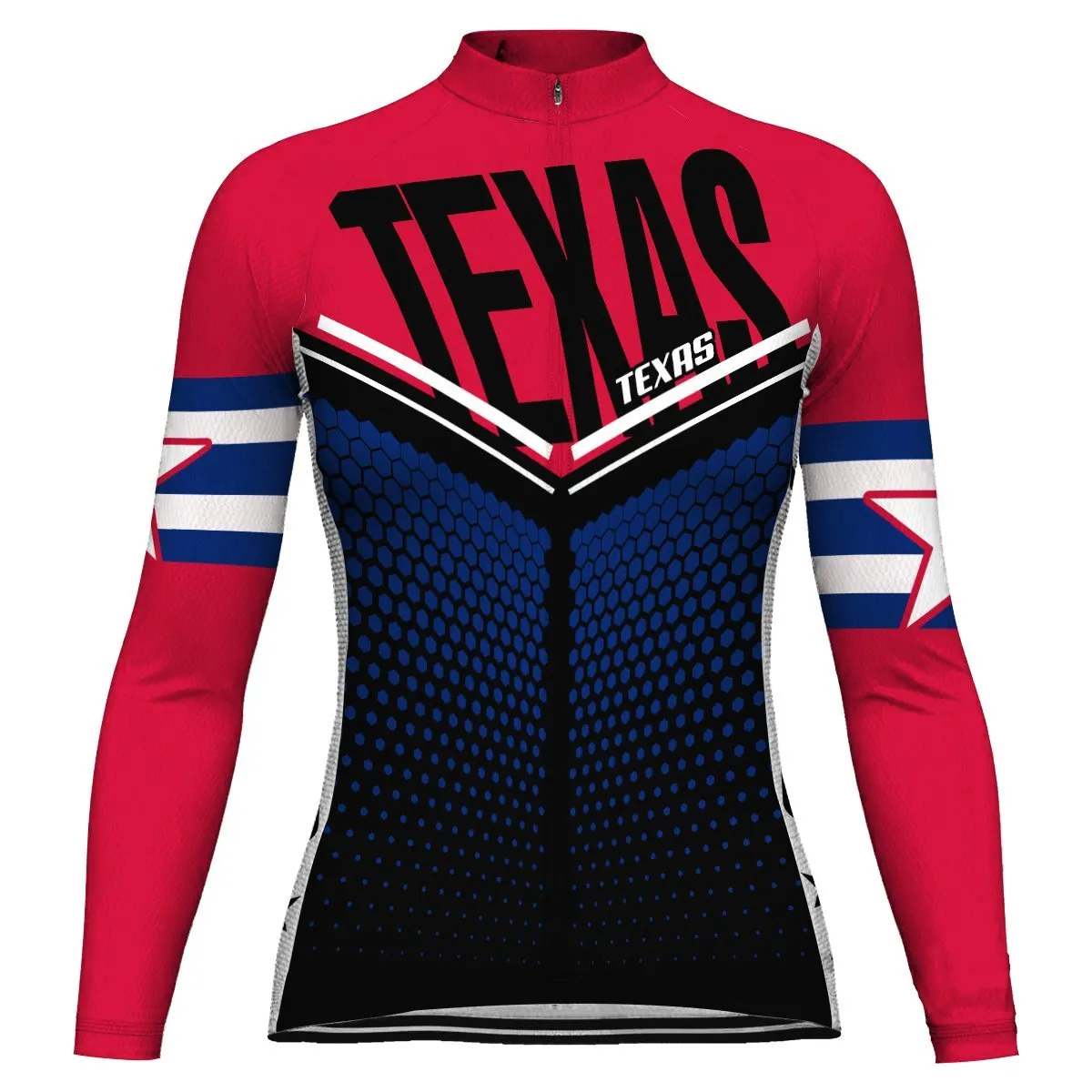 Texas Long Sleeve Cycling Jersey for Women