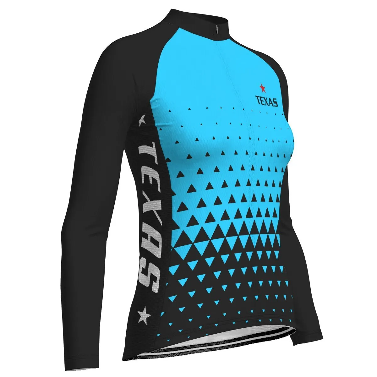 Texas Long Sleeve Cycling Jersey for Women