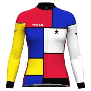 Texas Long Sleeve Cycling Jersey for Women