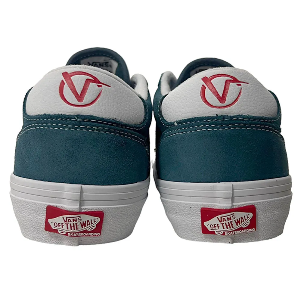 Vans Rowan Suede L Blue Suede Shoes