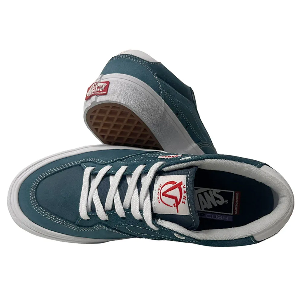 Vans Rowan Suede L Blue Suede Shoes