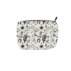 Western Water Resistant Tyvek Printed Pouch