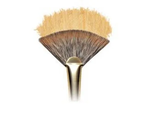 Winsor & Newton Monarch Synthetic Mongoose Brush LH Fan #4