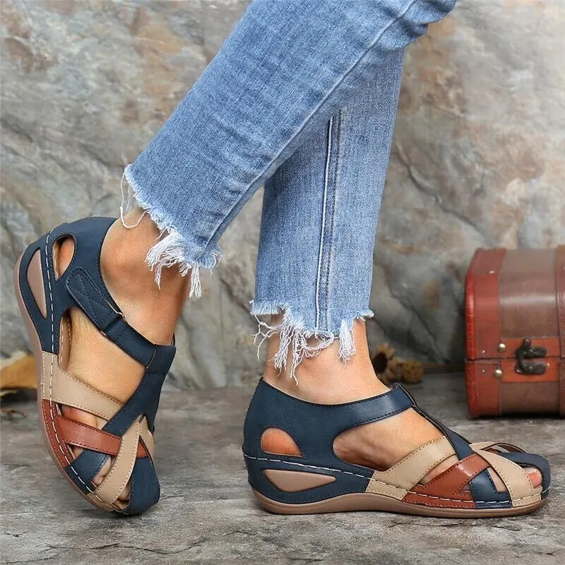 Women Comfortable Outdoor Sandals Casual Plus Size Slippers Round