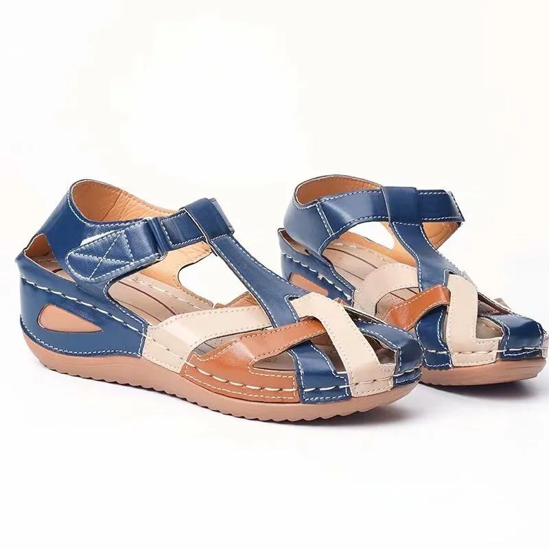 Women Comfortable Outdoor Sandals Casual Plus Size Slippers Round