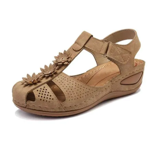 Women Comfortable Outdoor Sandals Casual Plus Size Slippers Round