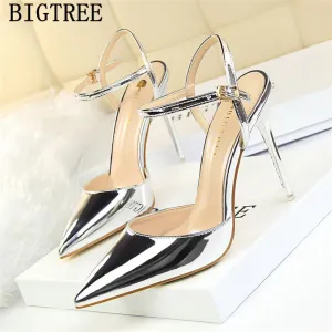 Women High Heel Sandals Shoes   B175138