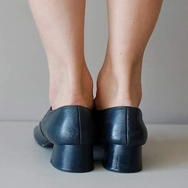 Women'S Low Heel Buckle Pumps 92203958C