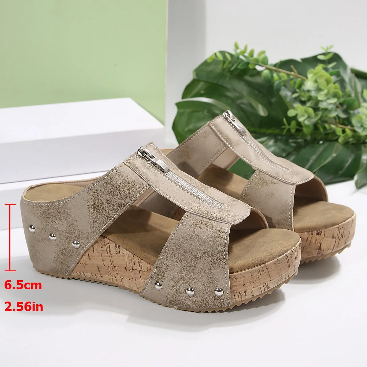 Zoya - Stylish Wedge Sandals